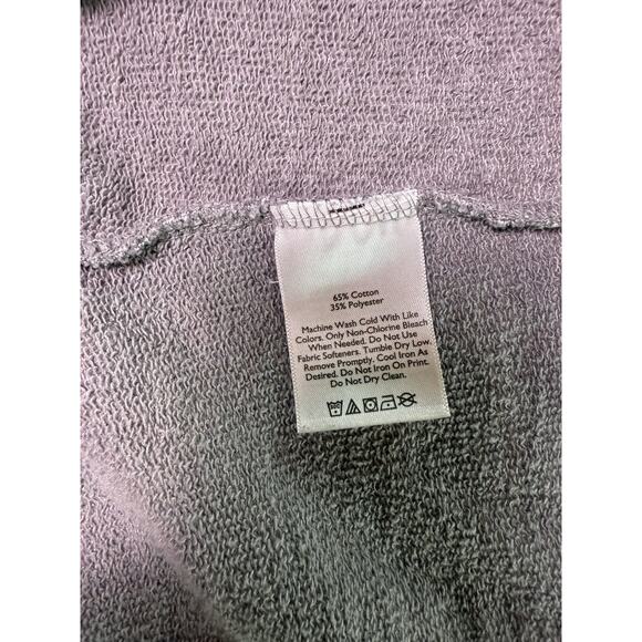 EDDIE BAUER Women's Long Sleeve Button Sweater Size S Gray Wrap E229 - Picture 6 of 9